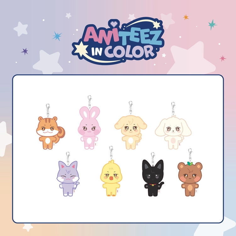 ATEEZ - 'ANITEEZ IN COLOR' MD ANITEEZ PLUSH KEYRING