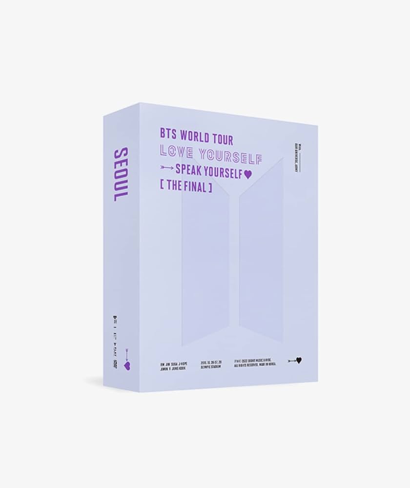 BTS - World Tour 'Love Yourself Speak Yourself' The Final DVD