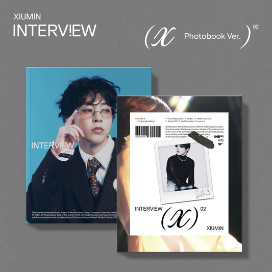 XIUMIN (EXO) - Interview X (Photobook ver) (Random ver)