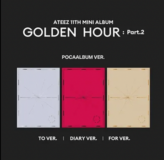 ATEEZ - GOLDEN HOUR : PART.2 11TH MINI ALBUM POCAALBUM