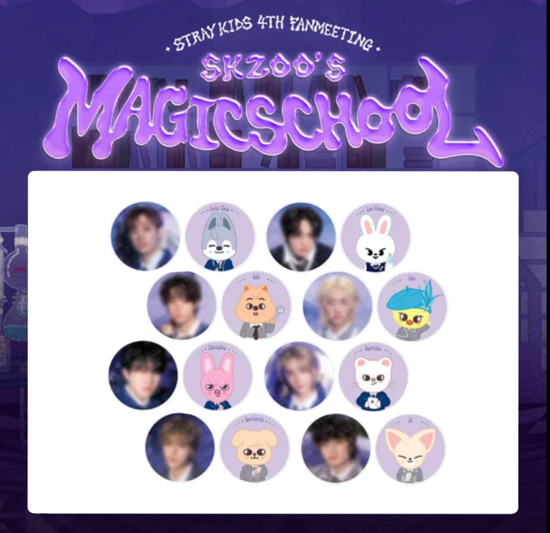 STRAY KIDS - SKZ'S MAGIC SCHOOL OFFICIAL MD IMAGE PICKET