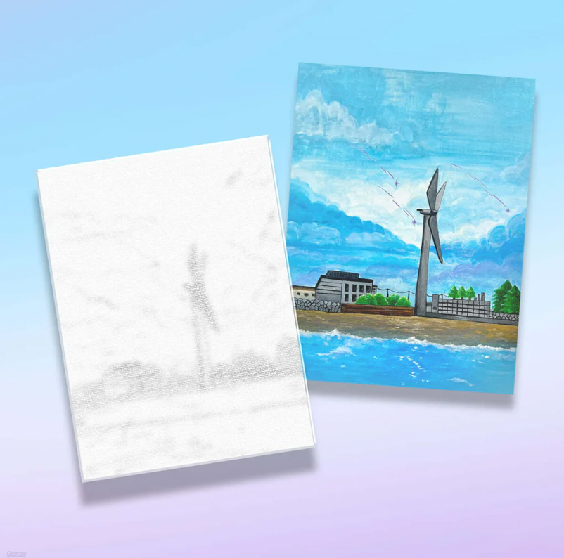 ATEEZ JONGHO - BY HEART 2024 HAPPY BIRTHDAY OFFICIAL MD PAINTING KIT