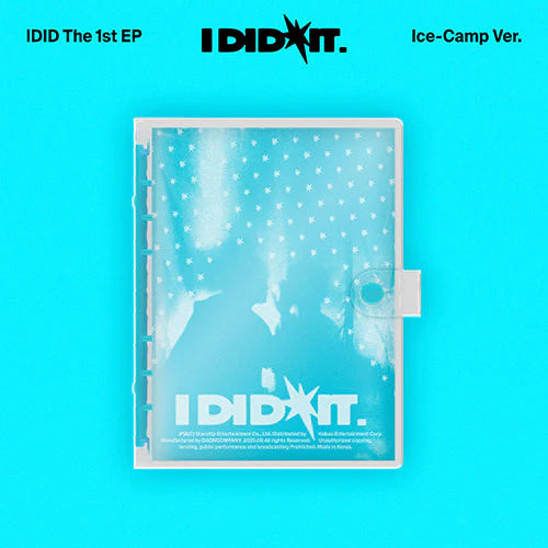 IDID - 1st Mini Album [I did it] (Ice-Camp Special Edition ver)