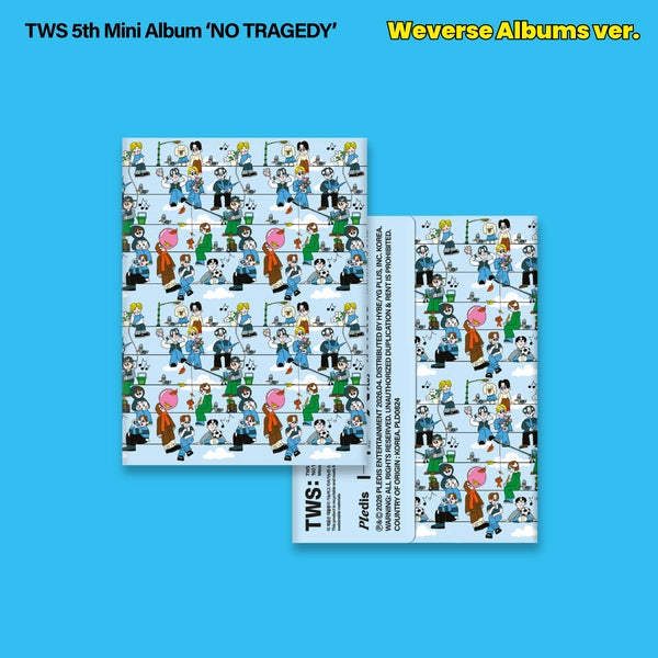 TWS - 5th Mini Album [NO TRAGEDY] (Weverse Albums ver.)