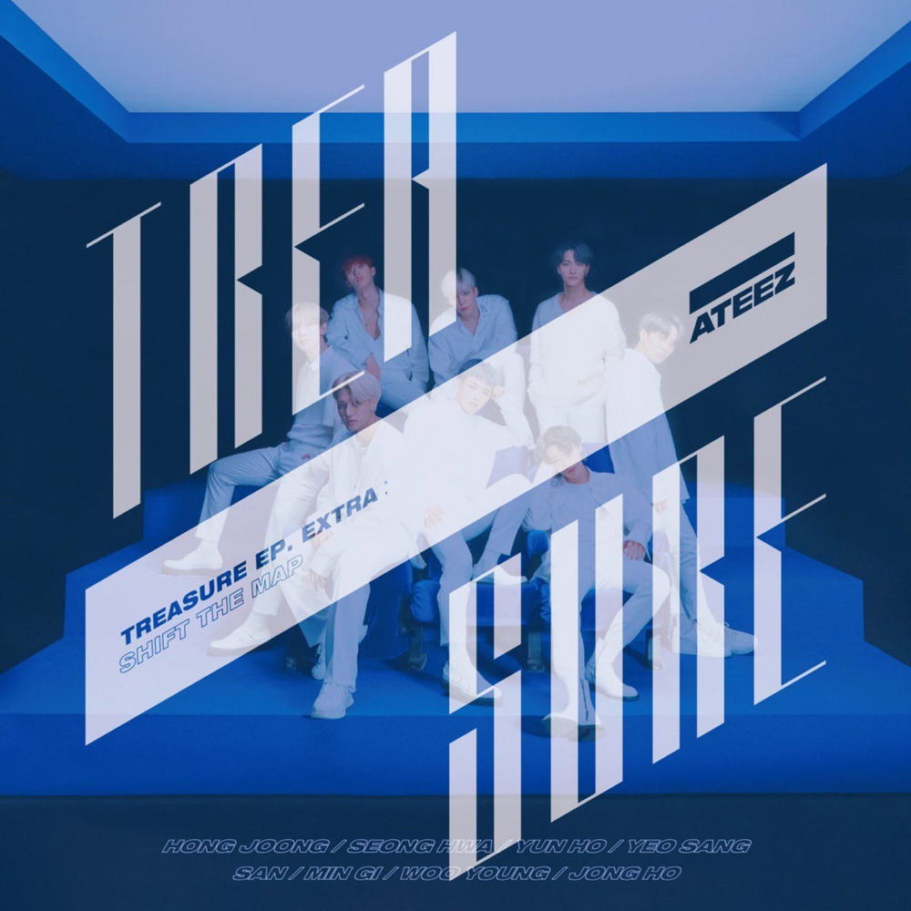 [Japanese Album] ATEEZ - [TREASURE EP.EXTRA： Shift The Map] (Standard A Ver.)