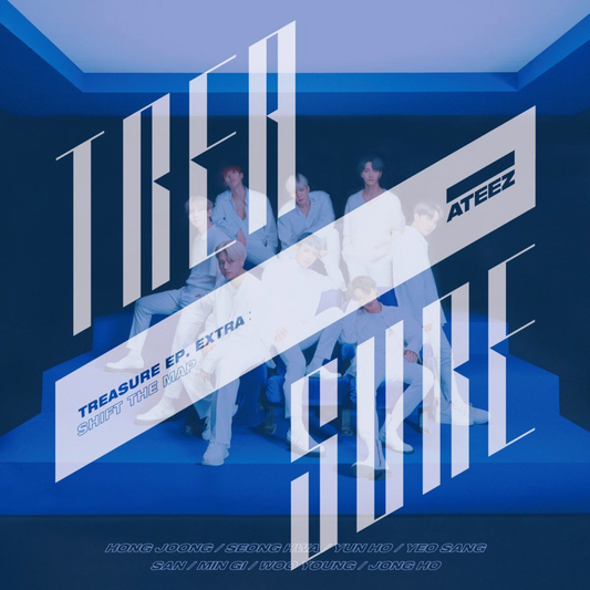 [Japanese Album] ATEEZ - [TREASURE EP.EXTRA： Shift The Map] (Standard A Ver.)