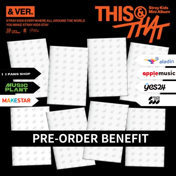 [PRE-ORDER] Stray Kids - 10th Mini Album [THIS & THAT] (& Ver.)