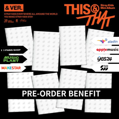 [PRE-ORDER] Stray Kids - 10th Mini Album [THIS & THAT] (& Ver.)