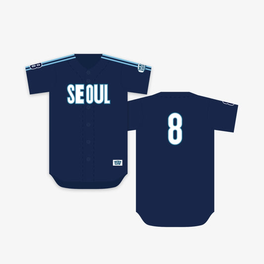 Stray Kids - BASEBALL JERSEY SEOUL Ver. - SKZOO Everywhere All Around The World