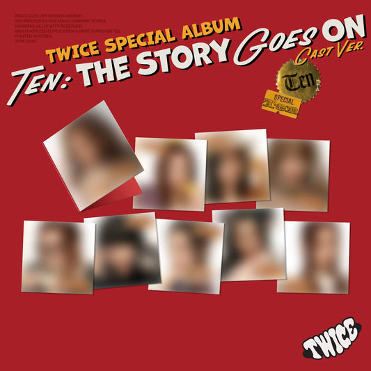 [PRE-ORDER] TWICE - Special Album [TEN: The Story Goes On] (CAST ver)