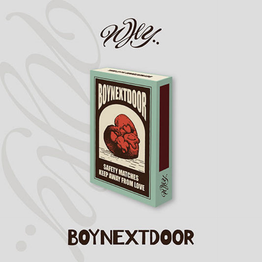 Boynextdoor [Why..] 1st EP Album (Weverse Albums Ver.) QR Card+Book+Photocard