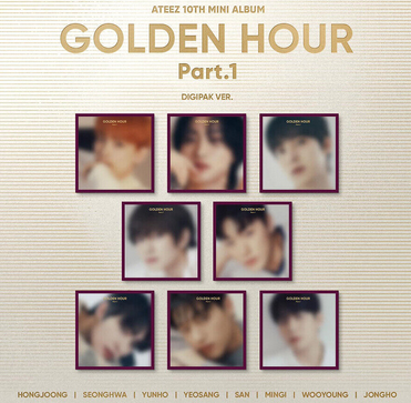 ATEEZ [GOLDEN HOUR : Part.1] (Digipak VER.) (Random)