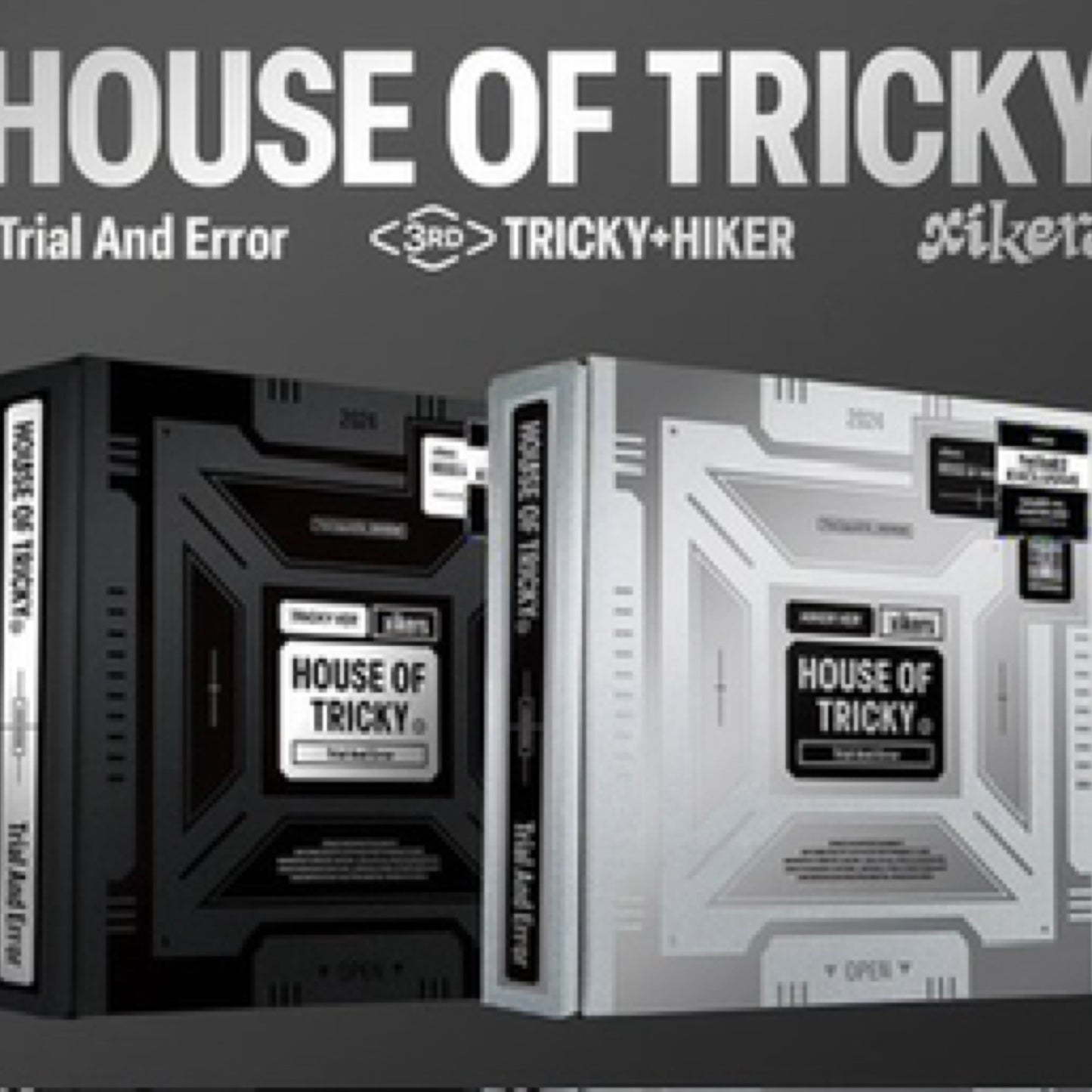 XIKERS - 3RD MINI ALBUM [HOUSE OF TRICKY : Trial And Error]