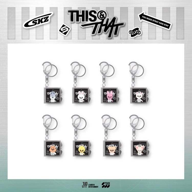 Stray Kids - [THIS & THAT] POP-UP MD SKZOO MIRROR KEYRING