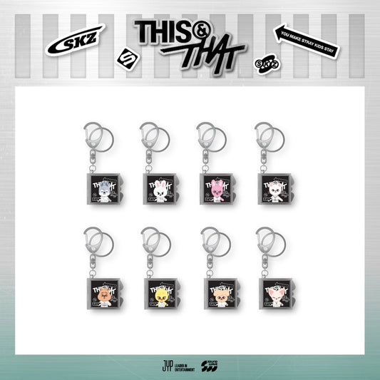 Stray Kids - [THIS & THAT] POP-UP MD SKZOO MIRROR KEYRING