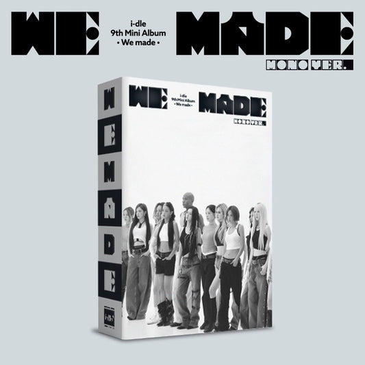i-dle - 9th Mini Album [We made] (Mono Ver. (A Ver.))