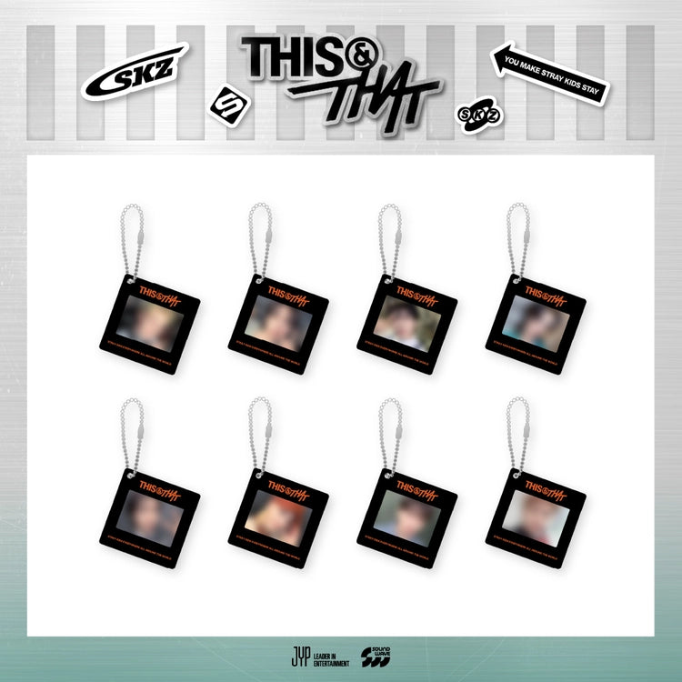 Stray Kids - [THIS & THAT] POP-UP MD PHOTO KEYRING