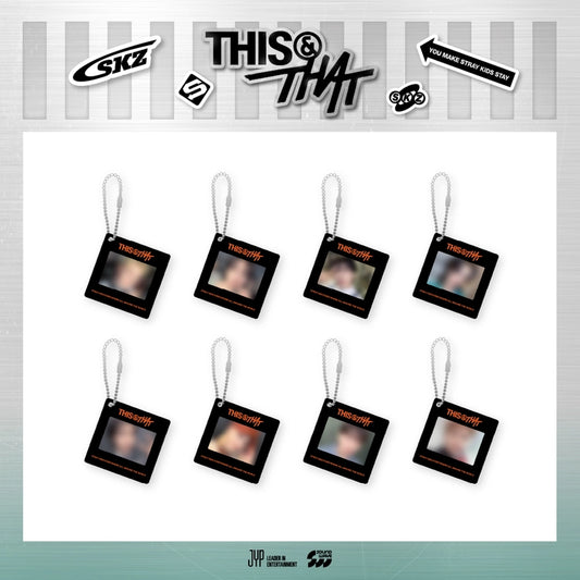 Stray Kids - [THIS & THAT] POP-UP MD PHOTO KEYRING