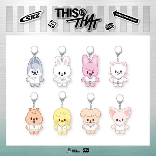 Stray Kids - [THIS & THAT] POP-UP MD SKZOO COSTUME PLUSH KEYRING
