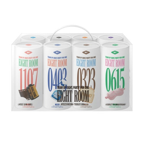 [PRE-ORDER] ATEEZ - [8ROOM] MD TISSUE CAN SET