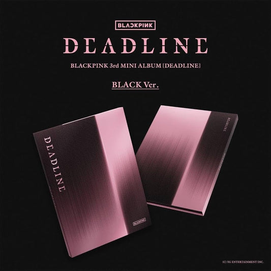 (POB) BLACKPINK - 3rd Mini Album [DEADLINE] (BLACK Ver. / PINK Ver.)
