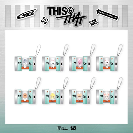 Stray Kids - [THIS & THAT] POP-UP MD SKZOO CAPSULE ACRYLIC KEYRING
