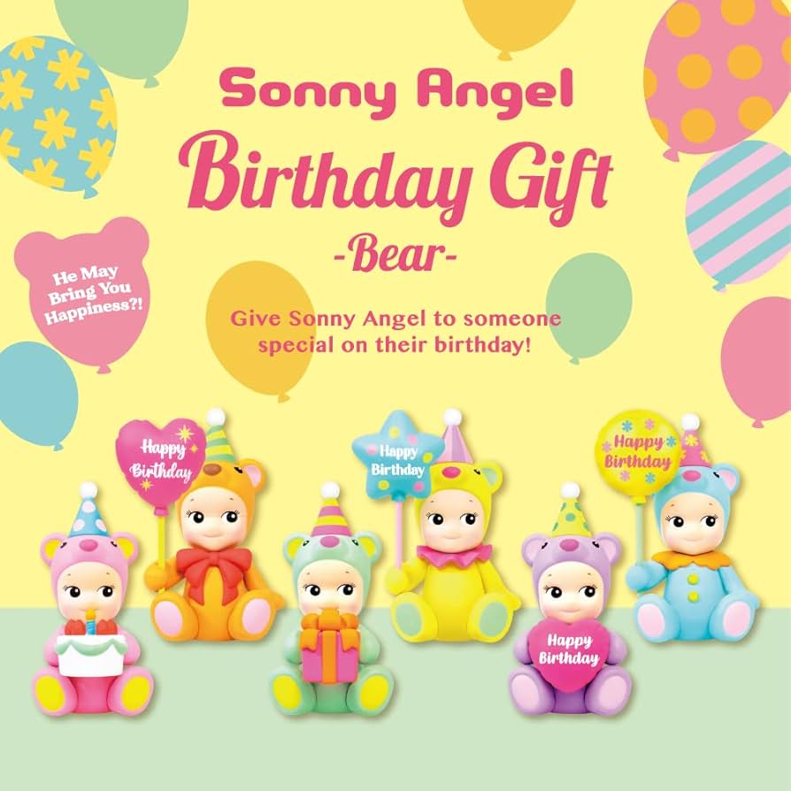 SONNY ANGEL - HAPPY BIRTHDAY SERIES