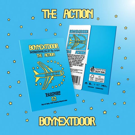 BOYNEXTDOOR - 5th EP Album [The Action] (WEVERSE)