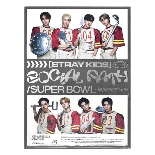 STRAY KIDS - Japanese Album [Social Path (feat LiSA) / Super Bowl -Japanese ver-] (Limited B)