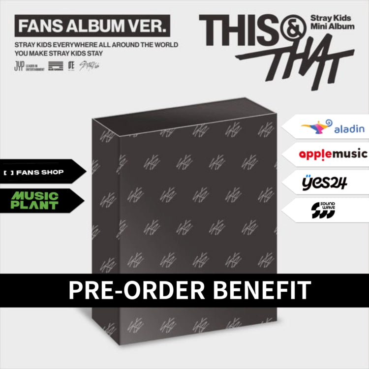 [PRE-0RDER] Stray Kids - 10th Mini Album [THIS & THAT] (FANS ALBUM Ver.)