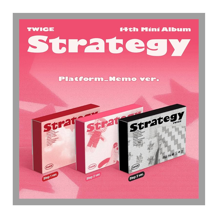 TWICE - 14th Mini Album [STRATEGY] (Platform/Nemo Ver.)