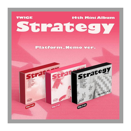 TWICE - 14th Mini Album [STRATEGY] (Platform/Nemo Ver.)
