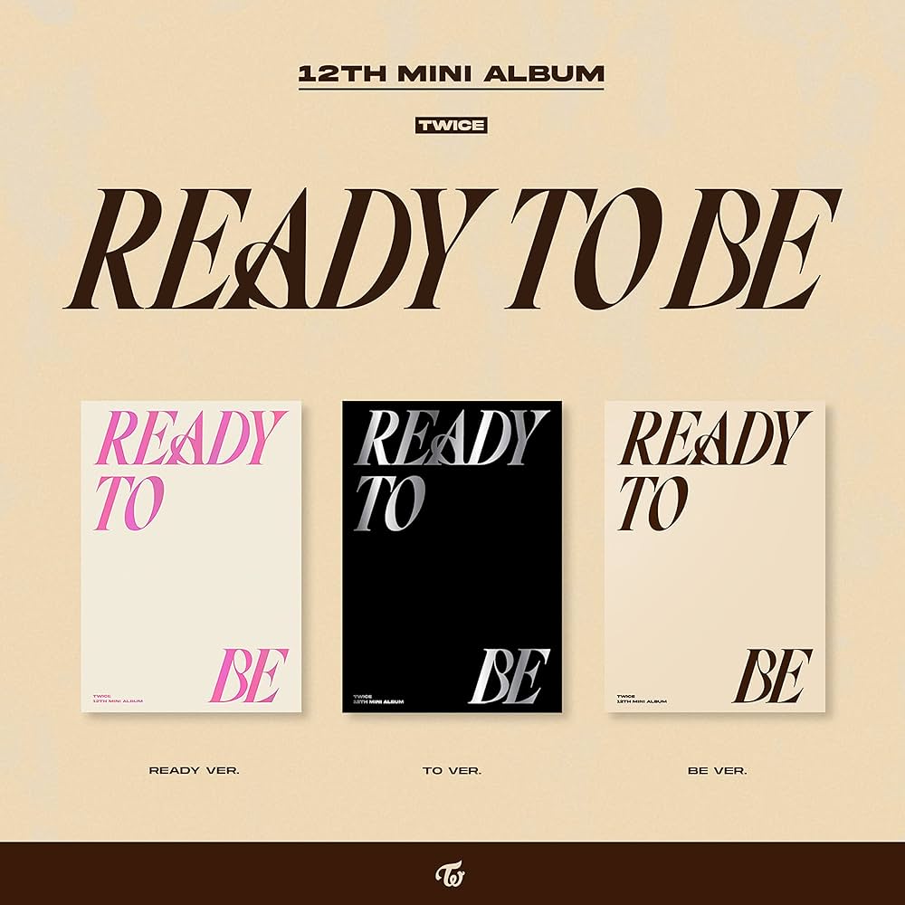 TWICE - 12th Mini Album [READY TO BE] (READY / TO / BE Ver.)