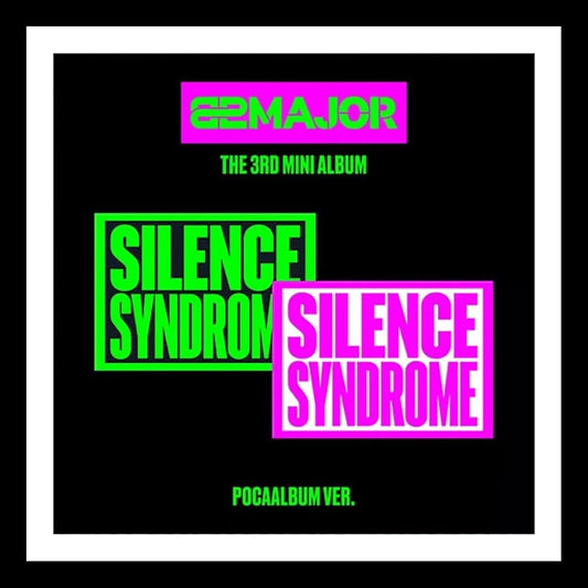 82MAJOR - 3rd Mini Album [SILENCE SYNDROME] (POCA Album)