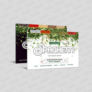 [PRE-ORDER] LE SSERAFIM - 1st Single Album [SPAGHETTI] (WEVERSE)