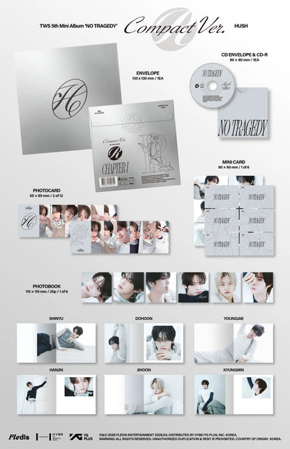 TWS - 5th Mini Album [NO TRAGEDY] (COMPACT Ver.)