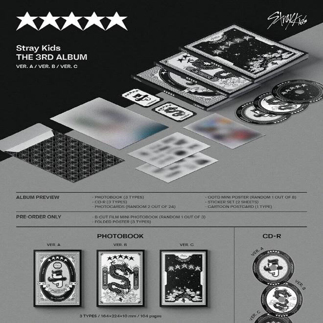 Stray Kids - 3rd Album [★★★★★(5-Star)]