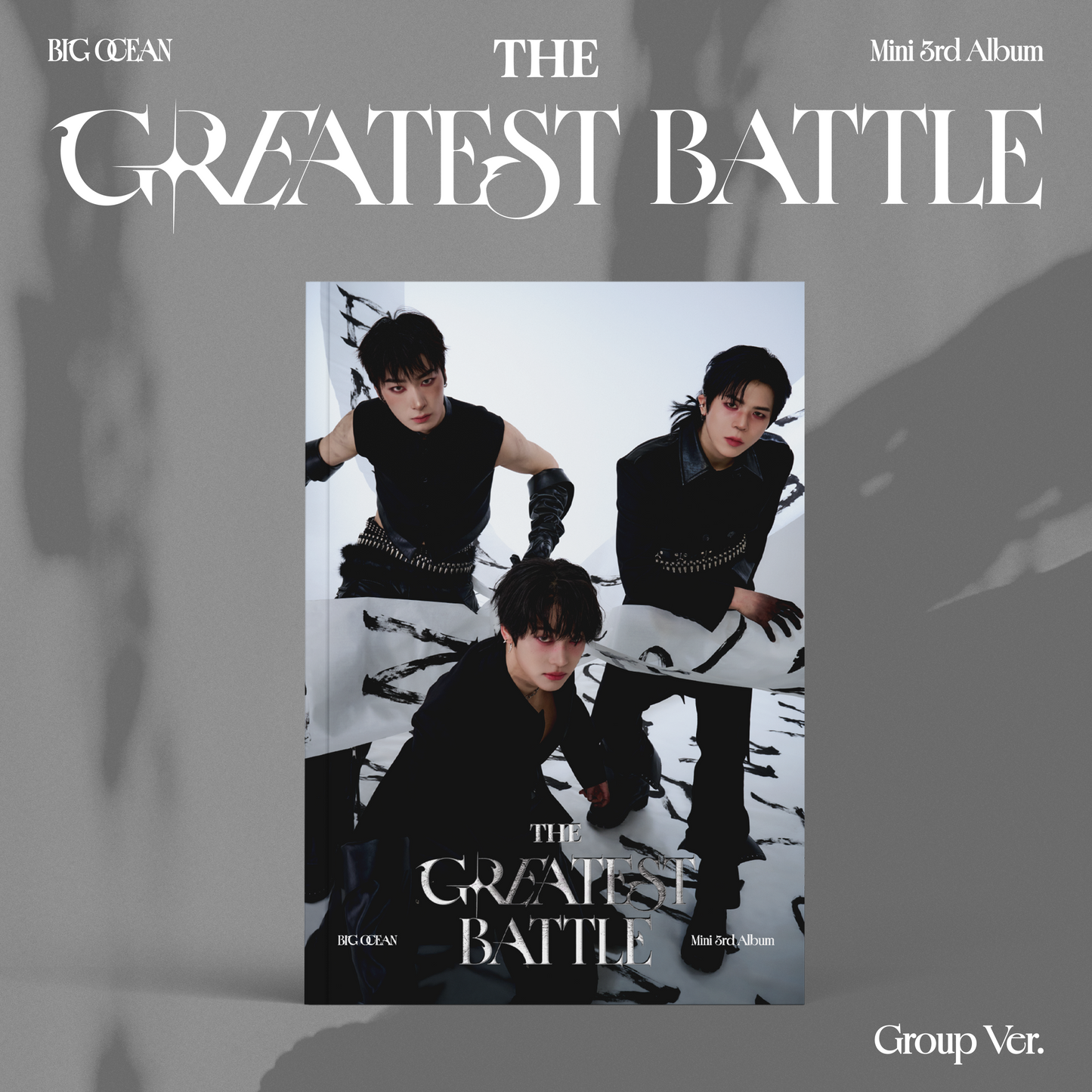 (Ploghvey Exclusive POB) Big Ocean - 3rd Mini Album <THE GREATEST BATTLE> (Group Ver.) (SPECIAL EDITION)