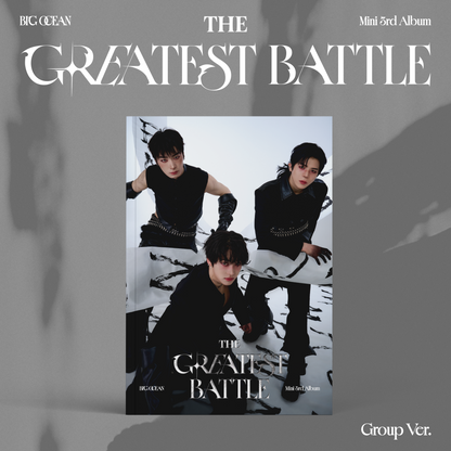 (Ploghvey Exclusive POB) Big Ocean - 3rd Mini Album <THE GREATEST BATTLE> (Group Ver.) (SPECIAL EDITION)