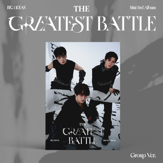 (Ploghvey Exclusive POB) Big Ocean - 3rd Mini Album <THE GREATEST BATTLE> (Group Ver.) (SPECIAL EDITION)
