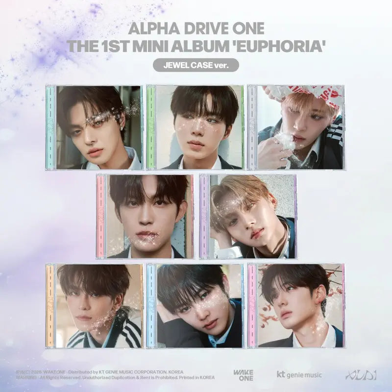ALPHA DRIVE ONE - 1st Mini Album [EUPHORIA] (JEWEL CASE Ver.)