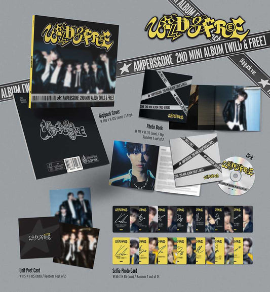 AMPERS&ONE - 2nd Mini Album [WILD & FREE] (Digipack)