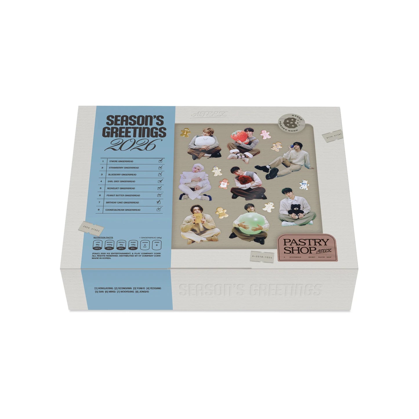ATEEZ - 2026 SEASON'S GREETINGS [PASTRY SHOP]