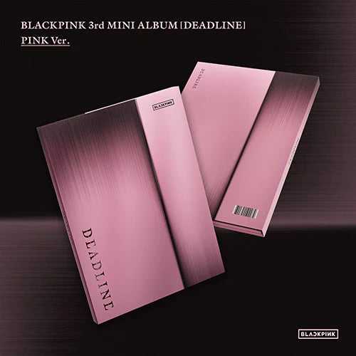 (POB) BLACKPINK - 3rd Mini Album [DEADLINE] (BLACK Ver. / PINK Ver.)