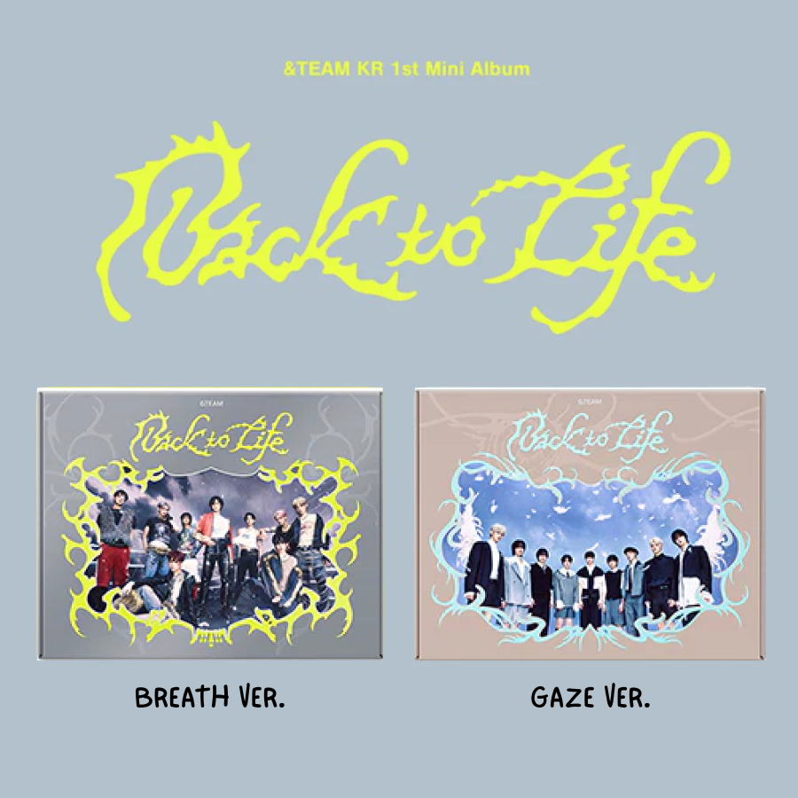 &TEAM - 1st KR Mini Album [BACK TO LIFE]