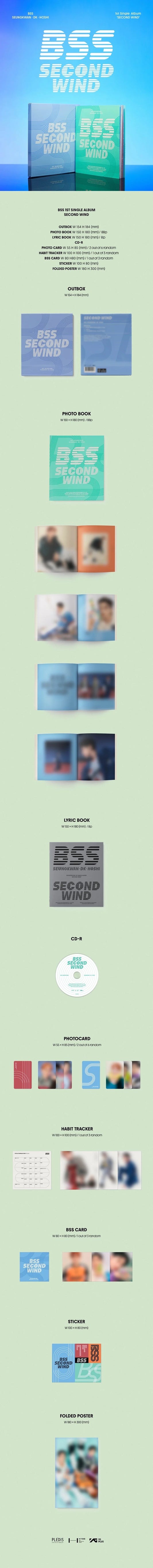 BSS (Seventeen) - 1st Single Album [SECOND WIND]