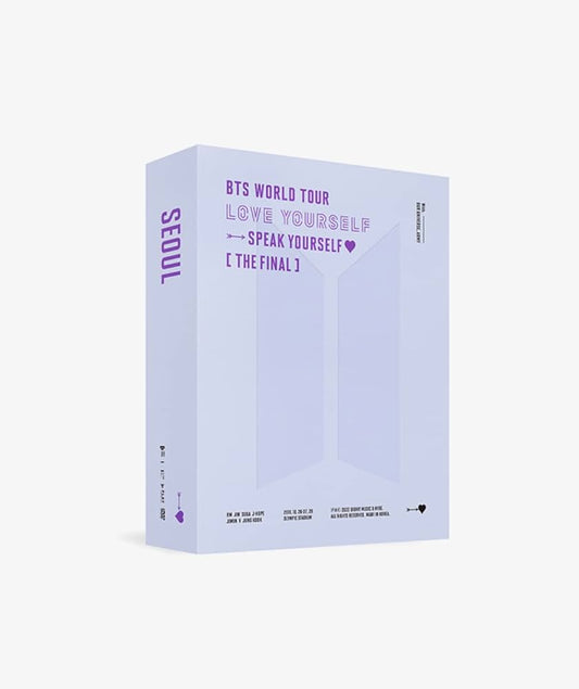 BTS - World Tour 'Love Yourself Speak Yourself' The Final DVD