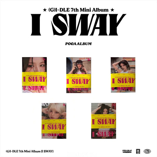 (G)I-DLE - 7th Mini Album [I SWAY] (POCA ALBUM Ver.)
