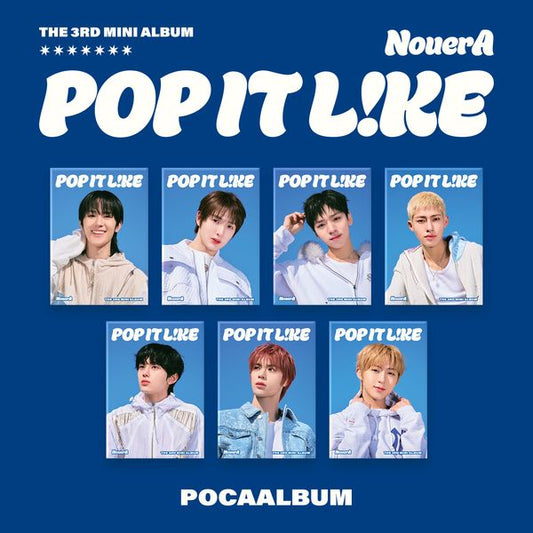 NouerA - 3rd Mini Album [POP IT LIKE] (POCA Ver.)