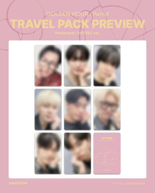 [MAKESTAR SYDNEY FANSIGN EVENT] ATEEZ 13TH MINI ALBUM [GOLDEN HOUR : Part.4] (CUTEEZ VER.)